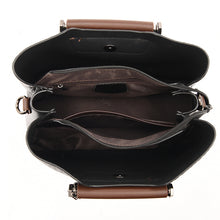 Load image into Gallery viewer, New 3 Layers Pocket Handbag High Quality Leather