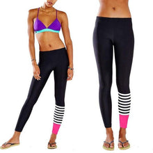 Load image into Gallery viewer, New Arrival Autumn Foot Mouth Segmented Stitching Yoga Pants