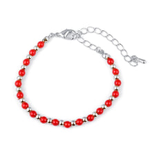 Load image into Gallery viewer, Gold Silver Bead Chain Handmade Bracelet