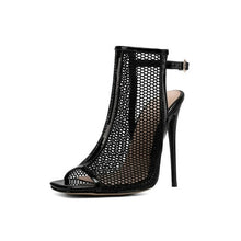Load image into Gallery viewer, High Heel Mesh Breathable Sandals Summer Sexy Stiletto Open Toe