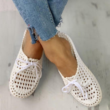Load image into Gallery viewer, New Retro Summer Sandals Flowers Flat Sandals Ladies Casual