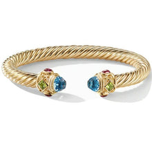 Load image into Gallery viewer, New Ultra Luxury Fashion Twists Stainless Steel Bangles
