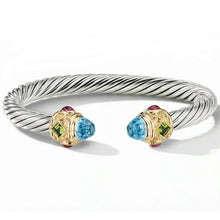 Load image into Gallery viewer, New Ultra Luxury Fashion Twists Stainless Steel Bangles