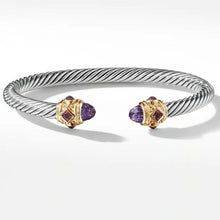 Load image into Gallery viewer, New Ultra Luxury Fashion Twists Stainless Steel Bangles