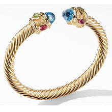 Load image into Gallery viewer, New Ultra Luxury Fashion Twists Stainless Steel Bangles