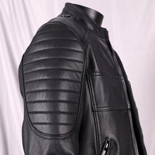 Load image into Gallery viewer, Cow Leather Man's Jacket Fashion Biker