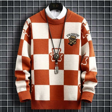 Load image into Gallery viewer, Hip Hop Printed Loose Men Sweater High End Cashmere