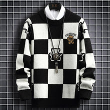 Load image into Gallery viewer, Hip Hop Printed Loose Men Sweater High End Cashmere