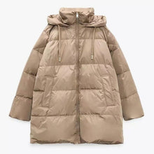 Load image into Gallery viewer, Casual Cotton Down Puffer Jacket Women Windproof