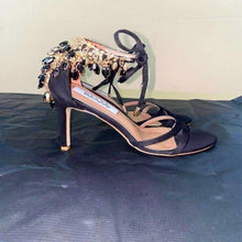 Load image into Gallery viewer, Spring New Sandals Rhinestone Thin High Heels Crystal Sandals