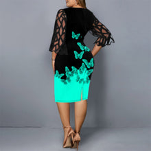Load image into Gallery viewer, Lace Dress Elegant Mesh