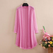 Load image into Gallery viewer, Long Cardigan Solid Color