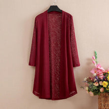 Load image into Gallery viewer, Long Cardigan Solid Color