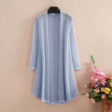 Load image into Gallery viewer, Long Cardigan Solid Color