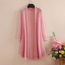 Load image into Gallery viewer, Long Cardigan Solid Color