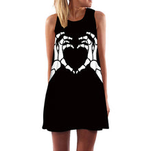 Load image into Gallery viewer, Round Neck Loose Sleeveless Vintage Dress