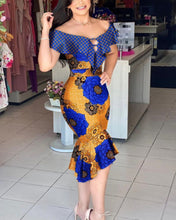 Load image into Gallery viewer, Elegant Slim Party Dress Fashion Off Shoulder Sexy Hollow