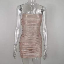 Load image into Gallery viewer, Summer New Women Fashion Spaghetti Strap Mini Dress
