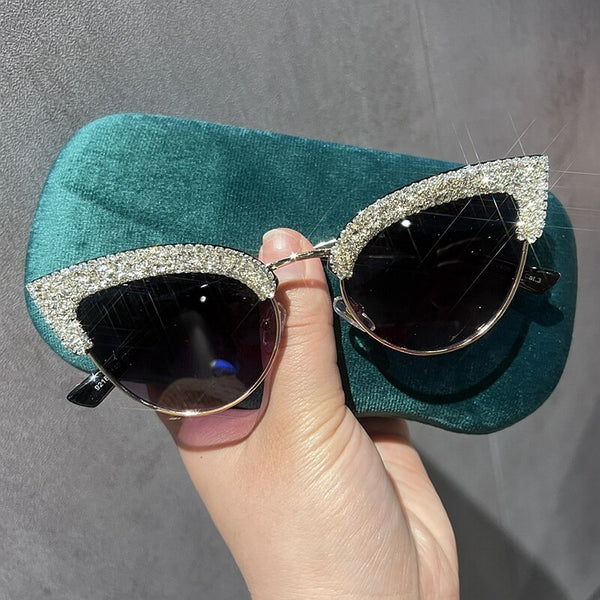 Vintage Sunglasses For Women Fashion Cat Eye