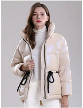Load image into Gallery viewer, Fashion Pink Duck Down Women Jacket