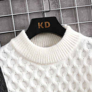 Soft Warm Sweater Trendy Loose Turtleneck