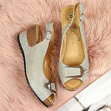 Woman Sandals Retro Wedge