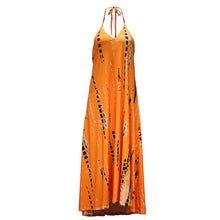 Load image into Gallery viewer, Sexy Sleeveless Necktie Maxi Dress Backless