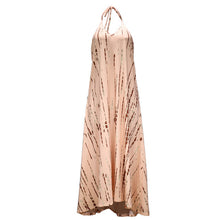 Load image into Gallery viewer, Sexy Sleeveless Necktie Maxi Dress Backless
