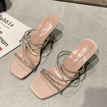 Load image into Gallery viewer, Sexy open toe high heels