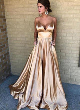Load image into Gallery viewer, sexy V neck dress