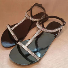 Load image into Gallery viewer, Crystal Sandals Shining Diamond
