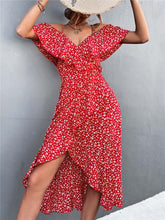 Load image into Gallery viewer, Deep V Neck Elegant Long Maxi Floral