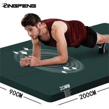 Load image into Gallery viewer, 20MM Extra Thicken Non Slip Men's Fitness Mat High Density Exercise - Sophornlilly