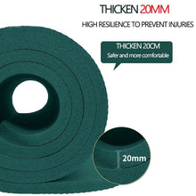 Load image into Gallery viewer, 20MM Extra Thicken Non Slip Men's Fitness Mat High Density Exercise - Sophornlilly