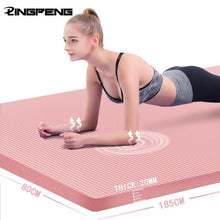 Load image into Gallery viewer, 20MM Thick Non slip Yoga Mat High density Sports Fitness Mat Home - Sophornlilly