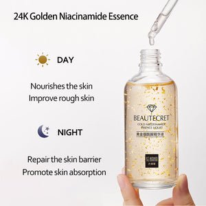 24k Gold Niacinamide Face Essence Moisturizing Anti-aging&wrinkle