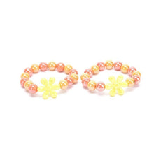 Load image into Gallery viewer, 2pcs Cute Flower Beads Bracelet For Baby Girls Adjustable Rope - Sophornlilly
