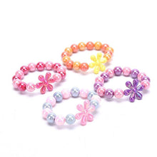 Load image into Gallery viewer, 2pcs Cute Flower Beads Bracelet For Baby Girls Adjustable Rope - Sophornlilly