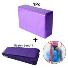 Load image into Gallery viewer, 2pcs Yoga Brick Eva Yoga Block Colorful Foam Block Bolster Yoga - Sophornlilly