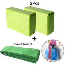 Load image into Gallery viewer, 2pcs Yoga Brick Eva Yoga Block Colorful Foam Block Bolster Yoga - Sophornlilly