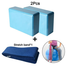 Load image into Gallery viewer, 2pcs Yoga Brick Eva Yoga Block Colorful Foam Block Bolster Yoga - Sophornlilly