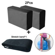 Load image into Gallery viewer, 2pcs Yoga Brick Eva Yoga Block Colorful Foam Block Bolster Yoga - Sophornlilly