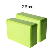 Load image into Gallery viewer, 2pcs Yoga Brick Eva Yoga Block Colorful Foam Block Bolster Yoga - Sophornlilly