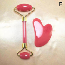Load image into Gallery viewer, Face Spa Massager Neck Roller Scraper Board Face Lift