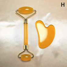 Load image into Gallery viewer, Face Spa Massager Neck Roller Scraper Board Face Lift