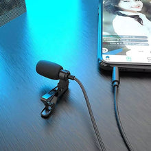 Load image into Gallery viewer, 3.5mm Microphone Mic Lavalier Portable Lightweight Musical Elements