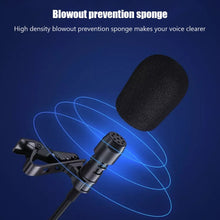 Load image into Gallery viewer, 3.5mm Microphone Mic Lavalier Portable Lightweight Musical Elements