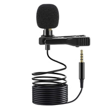 Load image into Gallery viewer, 3.5mm Microphone Mic Lavalier Portable Lightweight Musical Elements
