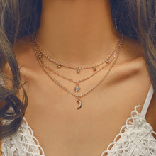Load image into Gallery viewer, 3 Layer Necklace Pendant Women Clothing Accessories Necklace Multi