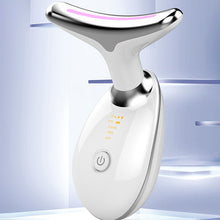 Load image into Gallery viewer, 3 Modes 45℃ Heating Neck Massager Anti Wrinkle Beauty Devices EMS
